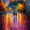 Anime, variant on Fantasy Cloud Cityscape Canvas Print Home Interior Wall Art