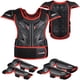 thumbnail image 2 of Juego de equipo de moto de cross para niños, 5 piezas de traje de armadura de motocicleta para niños, equipo de protección de motocross juvenil para niños niñas de 4 a 12 años, protector de pecho con, 2 of 7