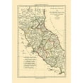 thumbnail image 2 of Santini 24x32 White Modern Wood Framed Museum Art Print Titled - Tuscany Italy - Santini 1794, 2 of 4