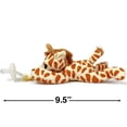 thumbnail image 3 of Detachable Pacifier Holder – Silicone Pacifier with Stuffed Animal – Removeable Baby Pacifier Holder for Cuddling with Comfort, (Giraffe), 3 of 7