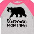 thumbnail image 4 of Inktastic Bozeman, Montana Black Bear Silhouette Boys or Girls Toddler T-Shirt, 4 of 5