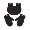 thumbnail image 3 of yuksok Couple Holding Hand Gloves Fleece Hand Muff for Cold Weather Skiing Sledding black, 3 of 9