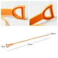 thumbnail image 2 of LOLIPPYY 3Pcs Plumbers Tools Orange Drain Cleaning Tool for Homeowners and Property Managers, 2 of 5