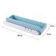 thumbnail image 2 of Estante de ducha de plástico sin perforaciones, organizador de ducha autoadhesivo de pared, azul/rosa, 2 of 7