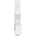 thumbnail image 3 of 48"W x 24"H x 4"D x 4"F, 12/12 Pitch, Davenport Architectural Grade PVC Gable Bracket, 3 of 8