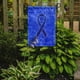 Carolines Treasures AN1202GF Ruban Bleu Foncé pour la Sensibilisation au Cancer du Côlon Taille du Drapeau de Jardin - 11 x 15 Po. – image 2 sur 3