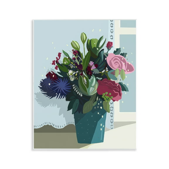 Stupell Industries After The Wedding Bouquet Plants & Flowers Painting Unframed Art Print Wall Art, 11 x 14