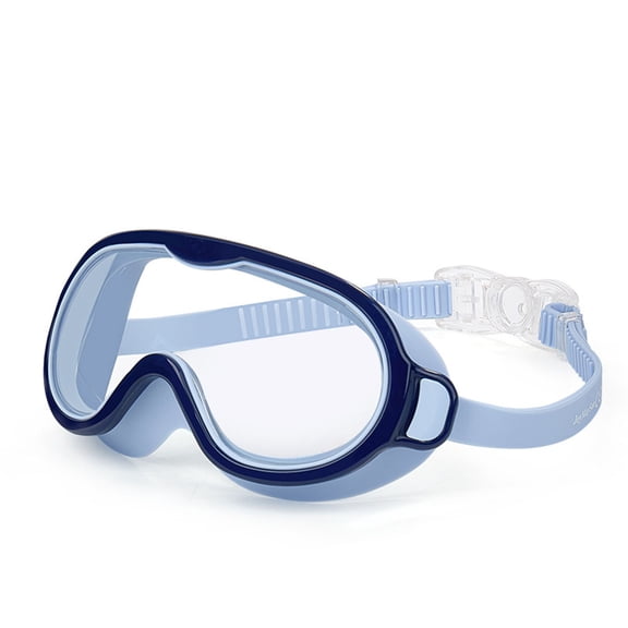 Adult & Youth Waterproof Large Frame Swim Goggles with Fog-Resistant Lenses, Adjustable Strap, No Leaks,UV Protection for Pool Swim