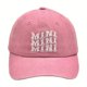 thumbnail image 1 of Gorra de béisbol para exteriores de Europa y Estados Unidos, sombrero para el sol con bordado de letras de tres líneas, sombrero para padres, 1 of 2