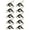 Black, variant on Aurgiarme 10Pcs Fishing Impacts Baits Clip for Freshwater Saltwater Sea Fishing Baits Clip Stainless Fishing Tackle Impacts Clip