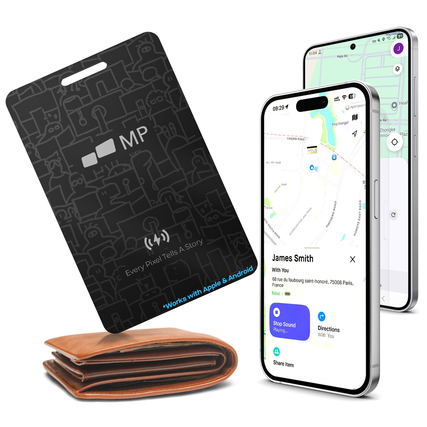 Mobile Pixels Portable Tracker Locator