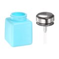 thumbnail image 3 of Uxcell 2 Pcs Distributeur de Liquide Alcool Pressé 120ML Démaquillant Bouteille Vide Bleu, 3 of 5