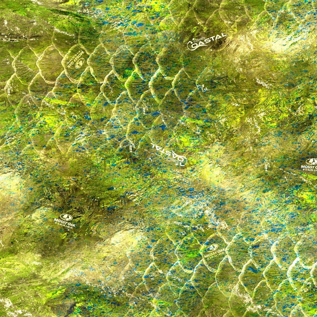 Mossy Oak Matte Camo Roll 24" Elements Agua Coastal Mahi Mahi