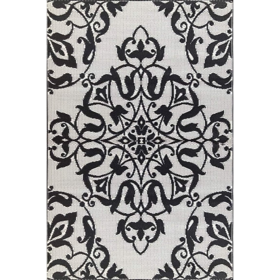 New Wrought Iron Black White