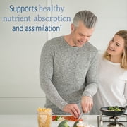 Garden of Life Raw Probiotics for Men Over 50 - Men 50 & Wiser Probiotic with Acidophilus and Bifidobacteria Probiotic-Created Vitamins, Enzymes, and Prebiotics, Gluten Free - 90 Vegetarian Capsules