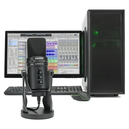 samson pro microphone track usb condenser interface studio mic audio gaming built recording twitch streaming game presonus sceptre s8 boom