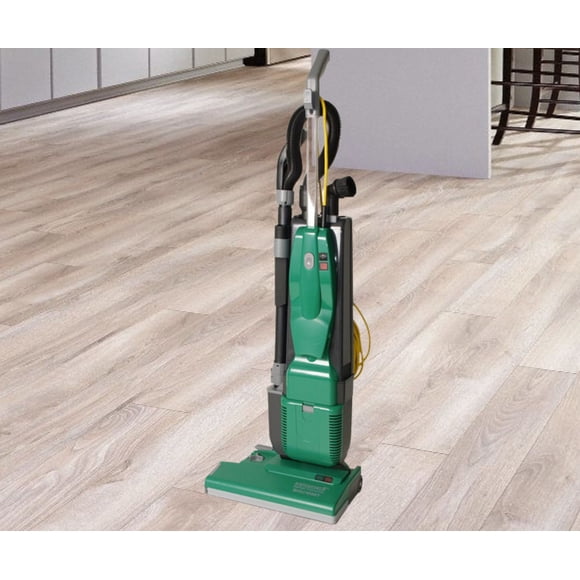 Bissell Commercial 15" Dual Motor Commercial Bagged Upright Vacuum Cleaner with On-Board Tools