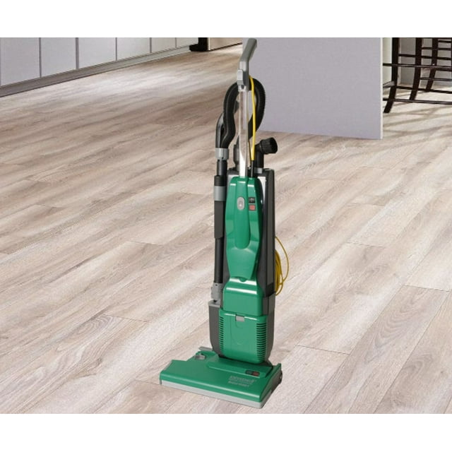 Bissell Commercial 15" Dual Motor Commercial Bagged Upright Vacuum Cleaner with On-Board Tools