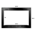 thumbnail image 4 of Contoure Microwave Oven Trim Kit RV-TRIM8B Use With Microwave Oven Model RV-980B; 20-1/2 Inch Width x 15 Inch Height; Black, 4 of 4