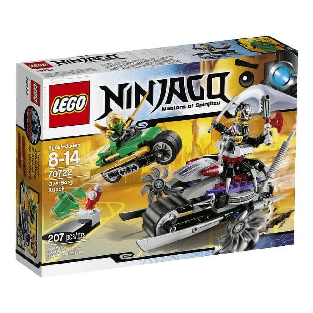 Lego ninjago overborg attack 70722 hotsell