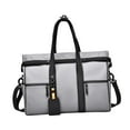 thumbnail image 3 of Hombres Commute Handbag Crossbody Pack Ligero impermeable moderno multifuncional moderno Gris, 3 of 8