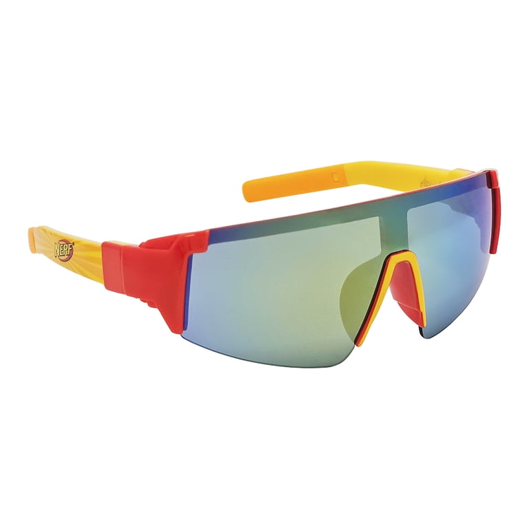 Nerf Red and Yellow Sports Wrap Sunglasses - Walmart.com