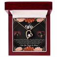 thumbnail image 1 of To My Wife Love You Forever Forever Necklace w Message Card, 1 of 8