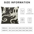 thumbnail image 5 of PHYHOO AVOIN Halloween Saying Throw Pillow Cover,  Fall Farmhouse Cushion Case for Sofa Couch Black, 5 of 5