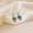 Green Malachite, variant on Silver Round Green Peridot Stud Earrings - August Birthstone