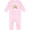 AD-Pink, variant on Cute Sloth I Love My Poppy with Green Leaves Baby Romper Coveralls