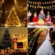 thumbnail image 4 of Cadena de luces de Navidad YONGSHENG 20 pies 40 LED Copo de Nieve a Prueba de Agua, 4 of 5