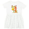 thumbnail image 3 of Inktastic I'm O-fish-ally Four Cute Puffer Fish Fourth Birthday Girls Toddler Dress, 3 of 5