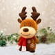 thumbnail image 5 of Marionetas de juguete de peluche de alce, figurita suave para dormir, decoraciones de renos de 7,87 pulgadas para sala de estar, aniversario, 5 of 8