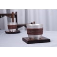 thumbnail image 3 of Small Japanese style 999 Sterling Silver Tea Cup,Handmade Kung Fu Tea Set Accessories,  Master Cup, Drinking Cup Home Gift, 3 of 7