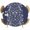 Blue, variant on Elastic Fitted Round Tablecloth, Japanese Waterproof Stretch Table Cover for 55"-60" Tables, Beige Farmhouse Retro Floral Leaf Pattern Washable Outdoor Tablecloths for Patio, Picnic, Camping