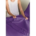 thumbnail image 4 of CGK Linens 4-Piece Extra Deep Pocket Sheet Set - California King Size Breathable & Cooling Bed Sheets Fits 18"-24" Mattresses, Purple, 4 of 7