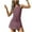 Purple, variant on YABCSAZ Summer Dresses for Women 2024 Sleeveless Pure Tank Dress Casual Slim Fit Running Onesie Workout Rompers Outfits Exercise Jumpsuits Gym Yoga Dress