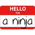 thumbnail image 2 of CafePress - Hello I'm A Ninja Mug - 11 oz Ceramic Mug - Novelty Coffee Tea Cup, 2 of 4