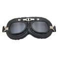 thumbnail image 1 of Gafas de moto Macarena Steampunk antiarañazos estilo vintage para motocicleta gris, 1 of 6