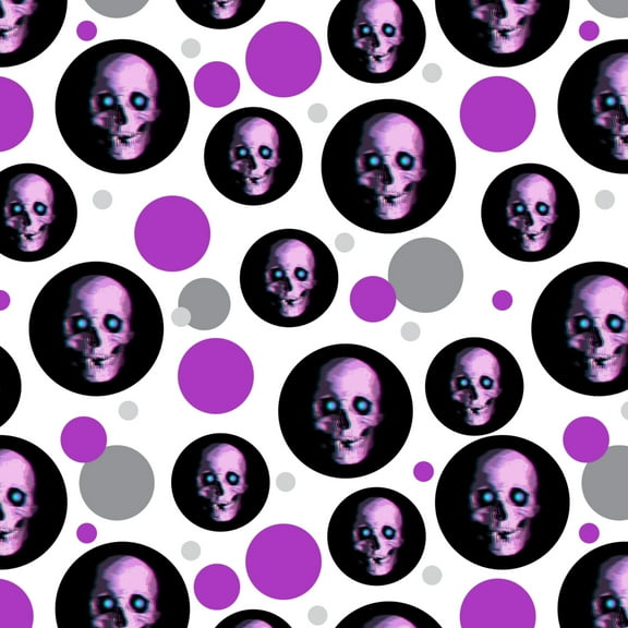 Stereoscopic Skull 3D Premium Gift Wrap Wrapping Paper Roll