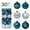 A441# B christmas decorations clearance under 5$, variant on Black and Friday Deals! kkbbma 30pcs Christmas Tree Balls Ornaments, 30pcs Christmas Tree Ornament Pendant Party Supplies Tree Hanging Plastic