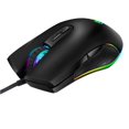 thumbnail image 1 of SAMA Souris de Jeu Ergonomique, Filaire USB RGB avec 4 modes de Rétroéclairage, 1 of 7