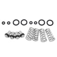 thumbnail image 3 of 2Pairs Stainless Steel Ball Lock Keg Posts Couplers Set for Homebrew Draft Beer, 3 of 9