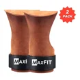 thumbnail image 3 of Callera De Piel Crossfit Gym Muñequera Guante Deportivo Grip Color Marrón, 3 of 8