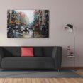 thumbnail image 3 of Epic Graffiti 'Montreal Rain' by Mark Lague, Canvas Wall Art, 60"x40", 3 of 8