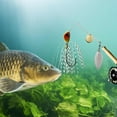 thumbnail image 5 of TIELUTT 12g/18g Weedless Spinnerbaits Metal Composite Xfinity Baitcaster Combo round Baitcaster Reels Baitcaster Rod and Reel Combo Baitcaster Rod and Reel Baitcaster Rod and Reel Combo Right Handed, 5 of 5