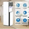 Hot and Cold Bottom Loading Water Dispenser Cooler with Self Cleaning
