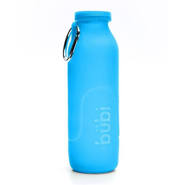 Bubi Brands 100pb447 35oz 1000 Ml Foldable Water Bottle Rose 44 Pacific Blue Walmart Com
