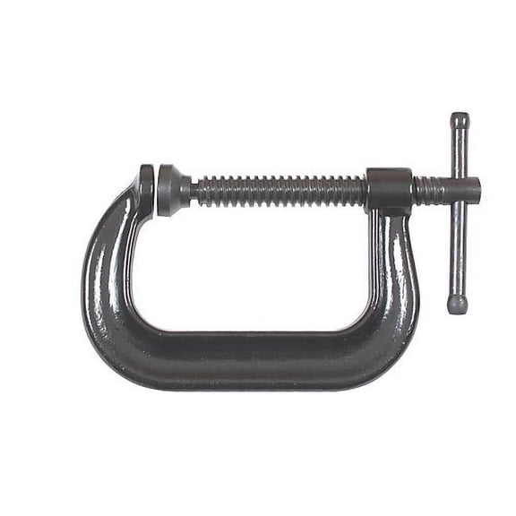 BESSEY CDF403 3 In. x 2-3/8 In. Black Oxide Spindle Drop Forged C Clamp