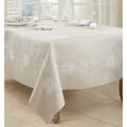 thumbnail image 5 of Saro Lifestyle Snowflake Design Tablecloth, 5 of 5